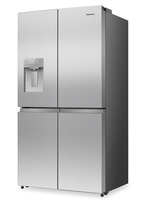 Hisense 36\" 22.5 Cu. Ft. Couter-Depth French 4-Door Refrigerator - Stainless Steel - RQ23G4FSEI