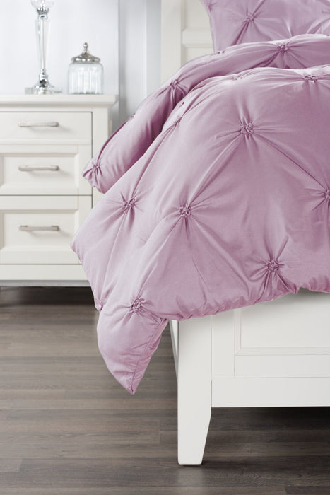 Penelope 3-Piece Full/Queen Comforter Set - Pink