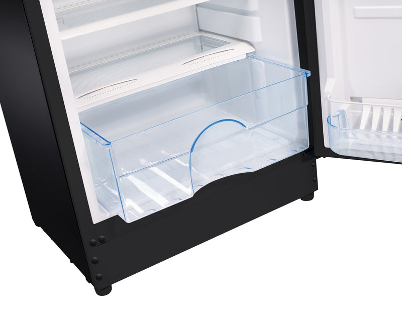 Off-Grid by Unique 10.3 Cu. Ft. Solar-Powered 12/24 DC Top-Mount Refrigerator - Black - UGP-290LB