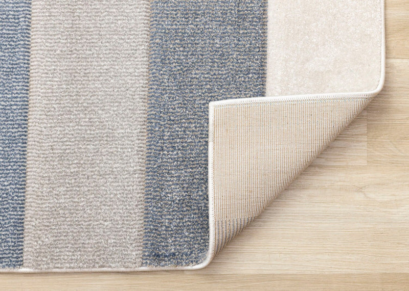 Farrah Blue Grey Area Rug - 6'7\" x 9'6\"