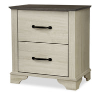 Clara Bedside 2-Drawer Nightstand, 22