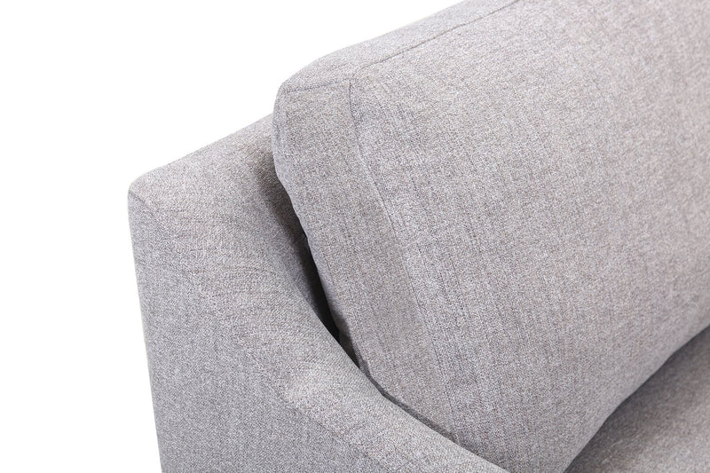 Zoey 75.5\" Fabric Sofa - Grey