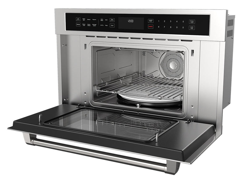 Thor Kitchen 1.6 Cu. Ft. Built-In Professional Microwave Oven with Air Fry – Stainless Steel - TMO30H