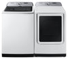 Samsung 6 Cu. Ft. Top-Load Washer and 7.4 Cu. Ft. Electric Dryer with Steam - White