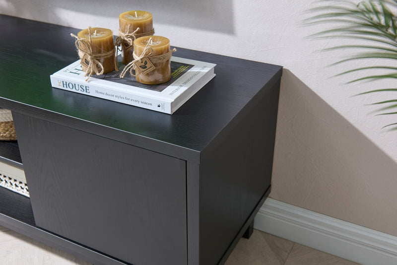 Tanner 47\" TV Stand – Matte Black