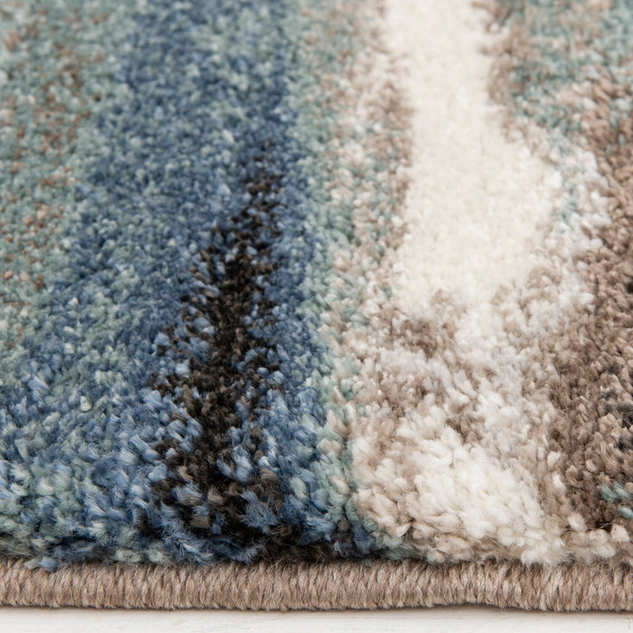 Lorin 5' x 7' Machine Woven Area Rug – Multicolour 