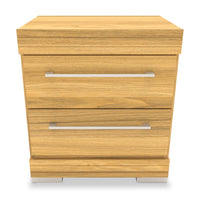 Riley Bedside 2-Drawer Nightstand, 21
