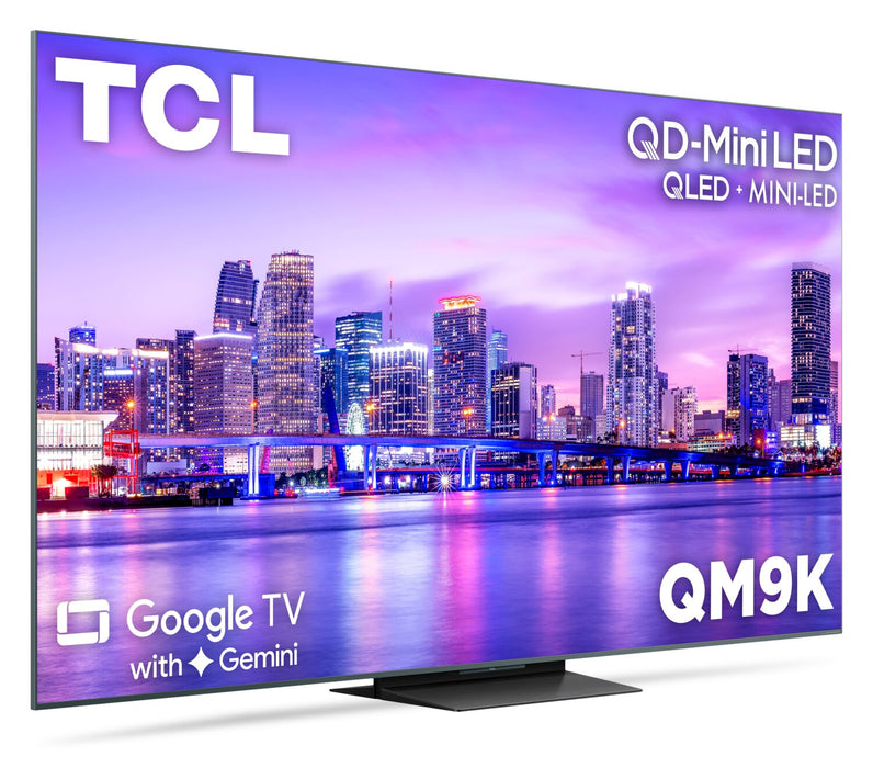 TCL 65\" QM9K QLED QD Mini-LED 4K UHD Smart Google TV (65QM9K)
