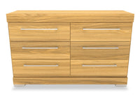 Riley Bedroom 6-Drawer Dresser, 49