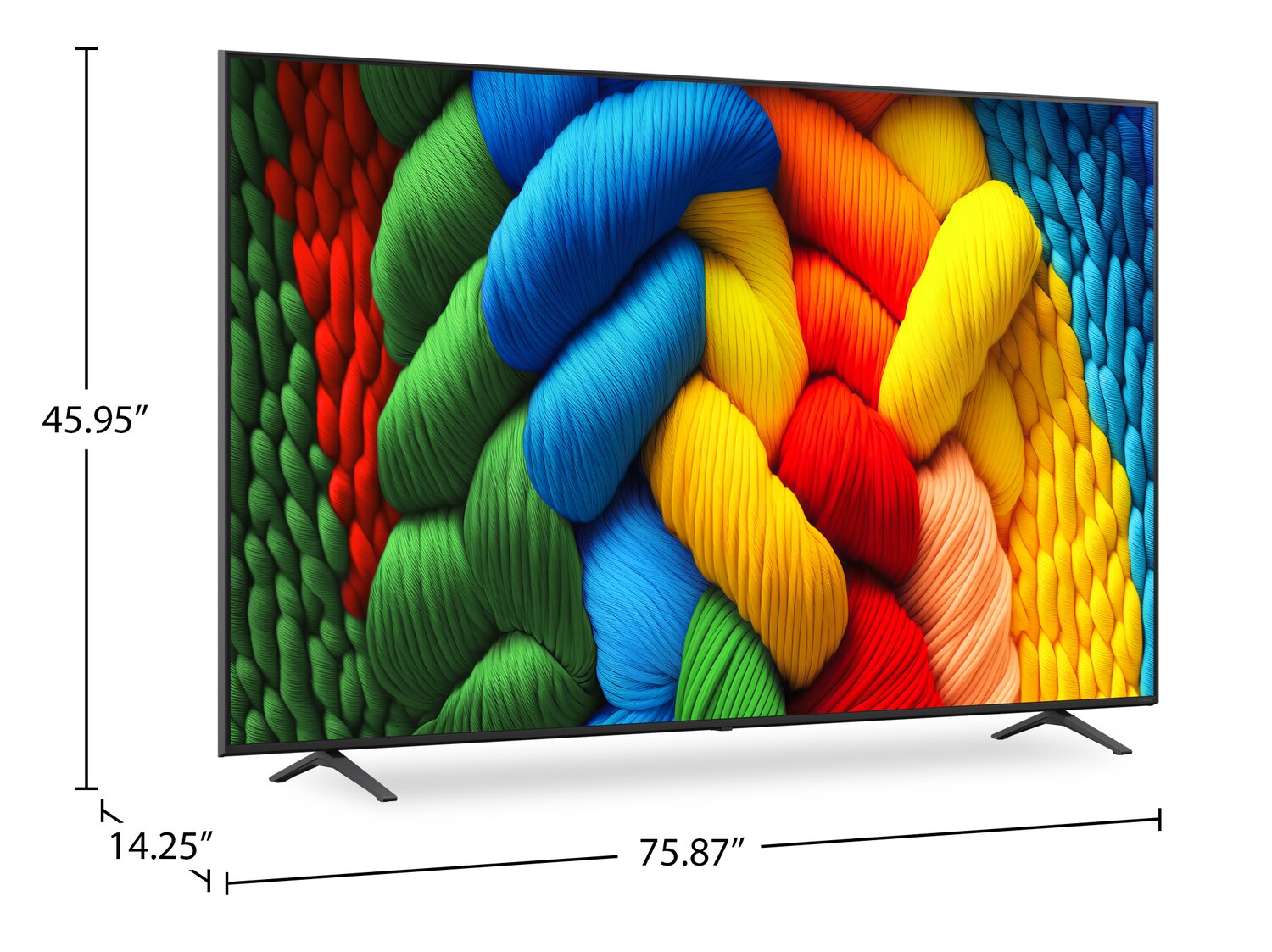LG 86" NanoCell AI NANO80 4K Smart TV (86NANO80AUA.ACC) - The Brick