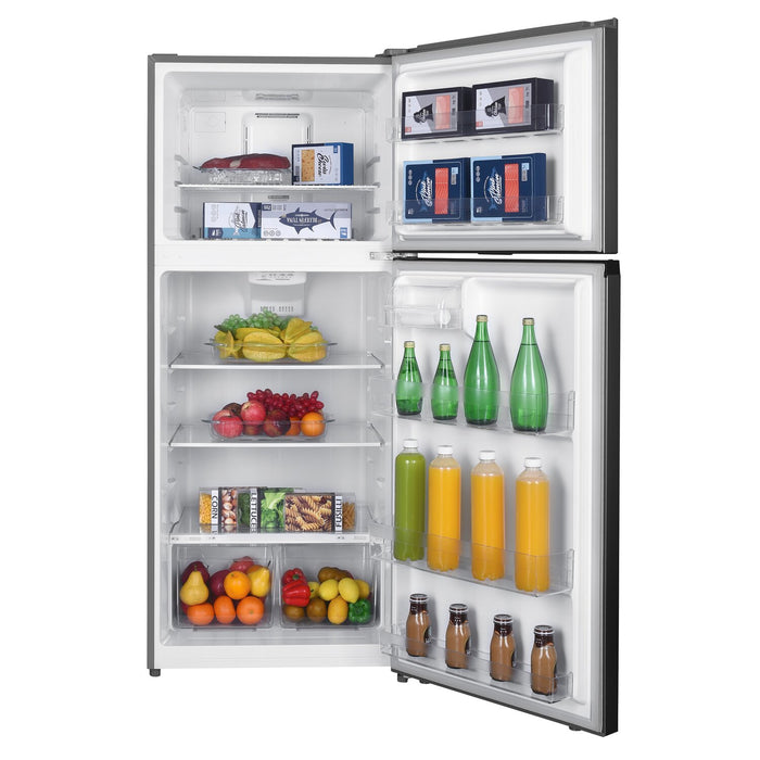 Danby 27” 18 Cu. Ft. Top Mount Refrigerator – Stainless Steel Look - DFF176B1SLDB