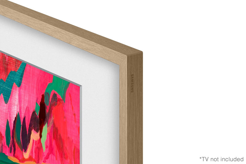 Samsung Customizable Bezel for 85\" The Frame Pro TV - Modern Teak