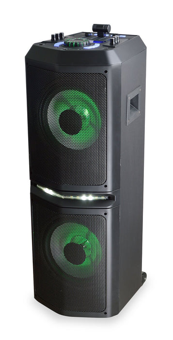 Monster Remix 300W DJ Party System with Bluetooth and Wireless Mic (10-MNREMIX)