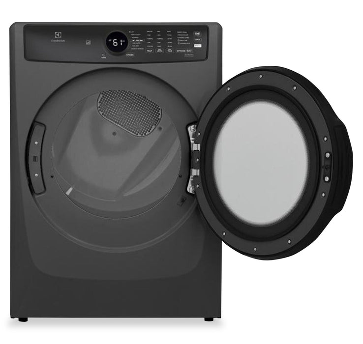 Electrolux 8 Cu. Ft. Electric Dryer - Titanium - Stackable - ELFE743CAT