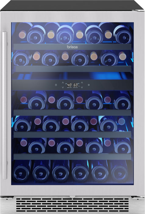 Brisas by Zephyr 24\" Wine Cooler - Stainless Steel  - BWN24C02AG