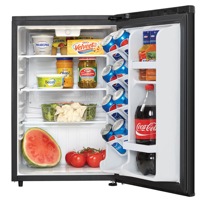 Danby 17.68\" 2.6 Cu. Ft. Compact Fridge - Matte Black - DAR026A2BDB