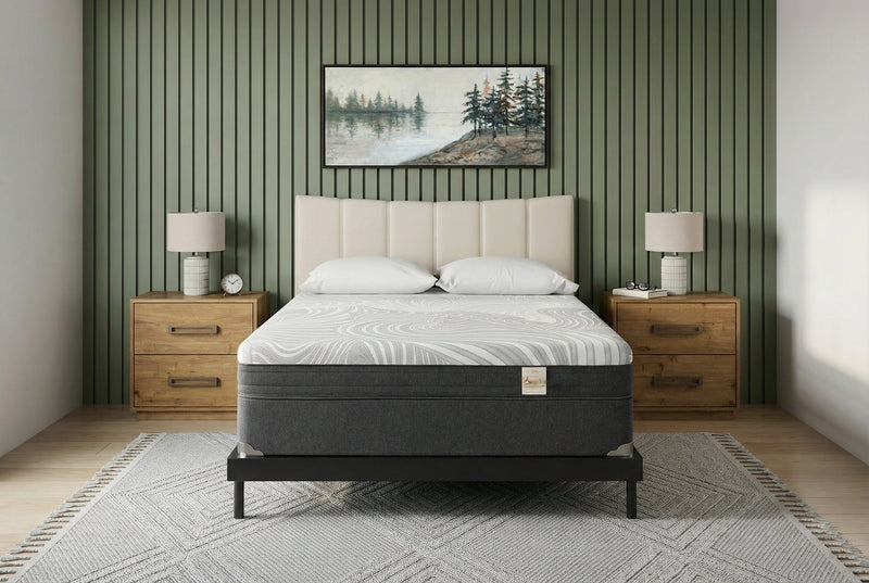 Springwall Spa 8 Firm Smooth Top Queen Mattress in a Box