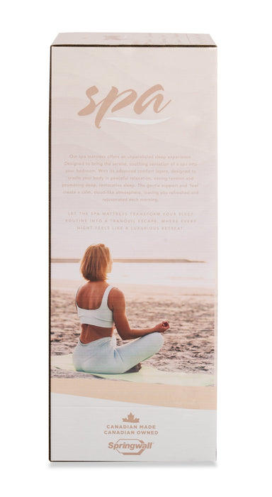 Springwall Spa 8 Firm Smooth Top Queen Mattress in a Box