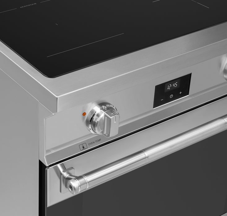 Smeg 2.8 Cu. Ft. Professional Induction Range - SPR24UIMX