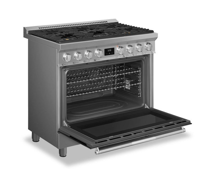Smeg 4.6 Cu. Ft. Professional Gas Range - SPR36UGMX