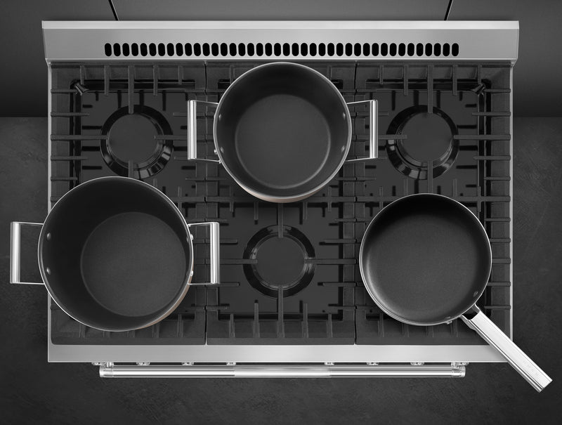 Smeg 4.6 Cu. Ft. Professional Gas Range - SPR36UGMX