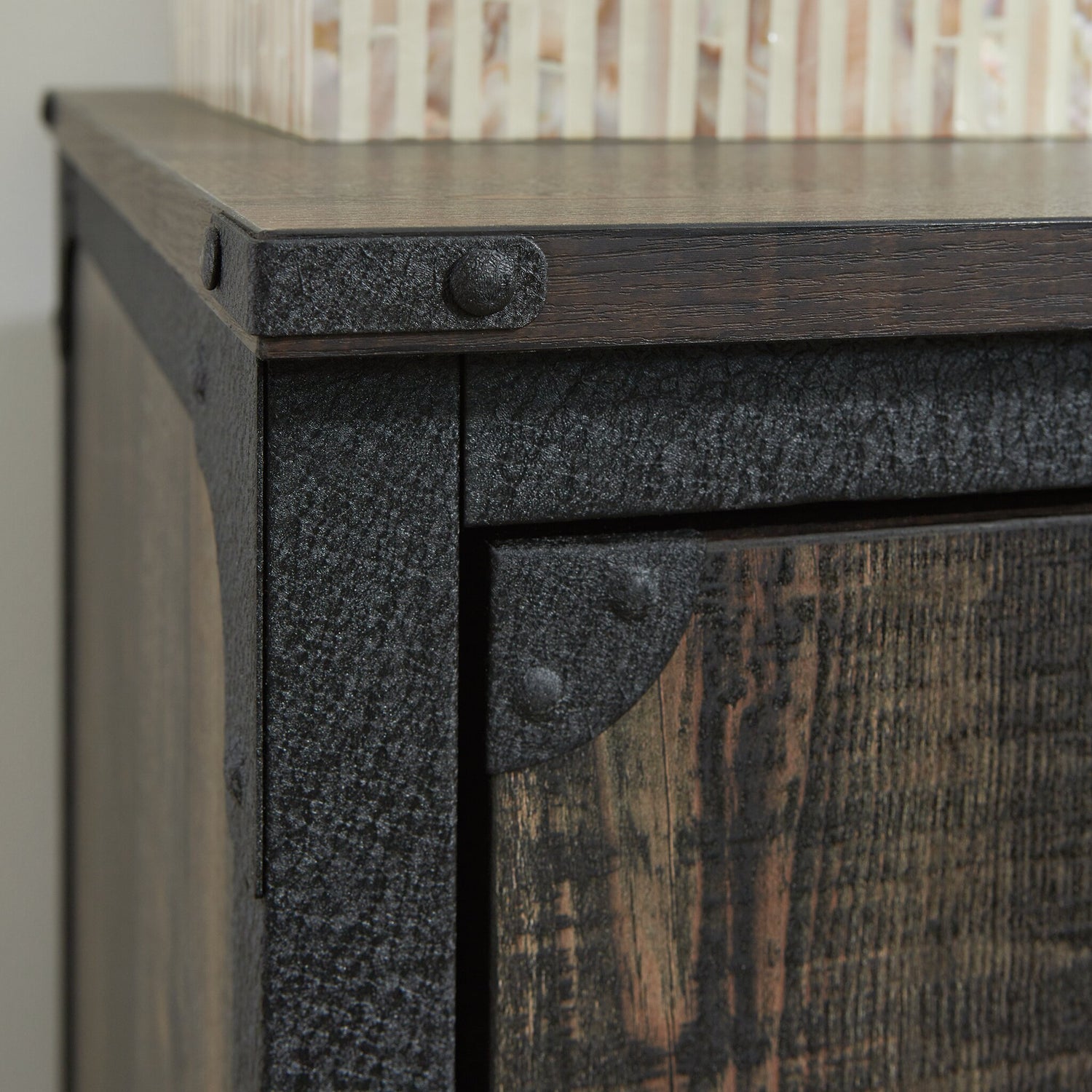 Steel River 30.39" Commercial Grade Storage Carbon Oak The