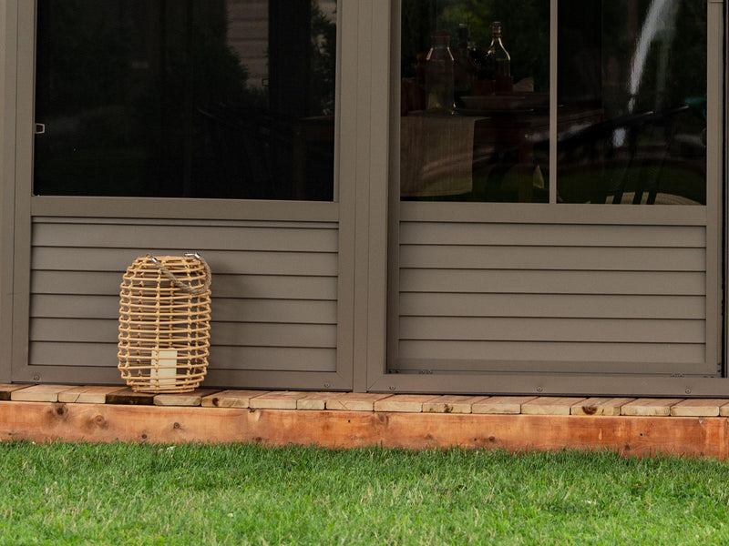 Gazebo Penguin Florence - Wall Mounted Solarium 8x12 Polycarbonate Roof