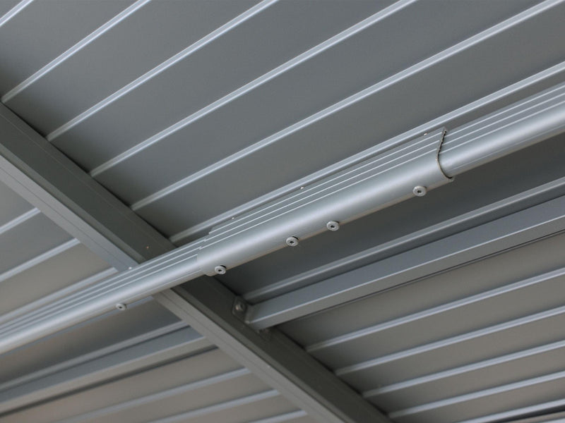 Gazebo Penguin Florence - Wall Mounted Solarium 8x12 Metal Roof