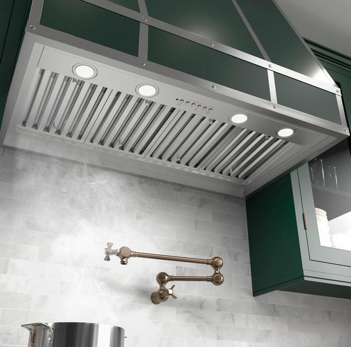 GE 48\" Smart Custom Hood Insert - Stainless Steel - UVC9480SLSS