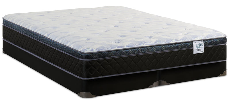 Springwall Venice Eurotop Low-Profile Split Queen Mattress Set