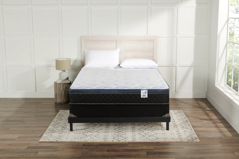 Springwall Venice Eurotop Low-Profile Queen Mattress Set