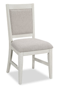 Vida Dining Chair with Polyester Fabric - Sand 