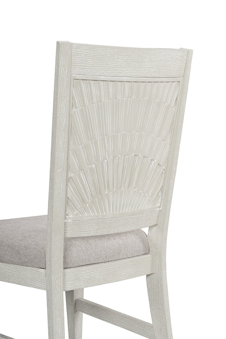 Vida Dining Chair with Polyester Fabric - Sand