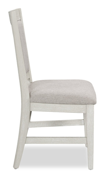 Vida Dining Chair with Polyester Fabric - Sand