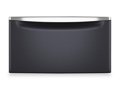 Maytag 15.5" H Laundry Pedestal w/Storage Drawer - Midnight Steel | Piédestal de buanderie Maytag de 15,5 po de hauteur avec tiroir de rangement -  acier minuit | XHPC155R
