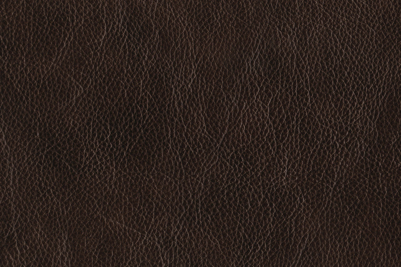 Leo 78\" Genuine Leather Power Reclining Loveseat with Storage Console - Walnut Brown