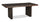 ["Zelda Dining Table with Pedestal Base, 78-96##PACKAGEDETAILSquot;W - Espresso Brown"]