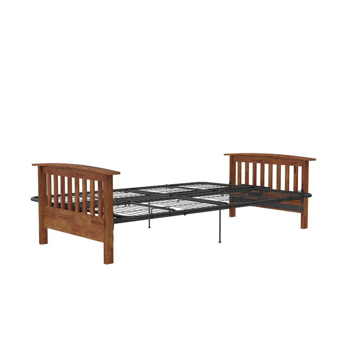 DHP Brixen Futon with Full Mattress - Tan