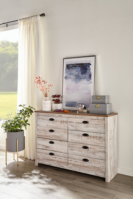 Kaia Bedroom 8-Drawer Dresser, 54.06\"W x 37.7\"H, Made in Canada - Whitewash