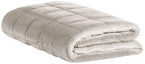 Weighted Sherpa Throw - Ivory | Jeté lesté en sherpa - ivoire | 10LBWHTB