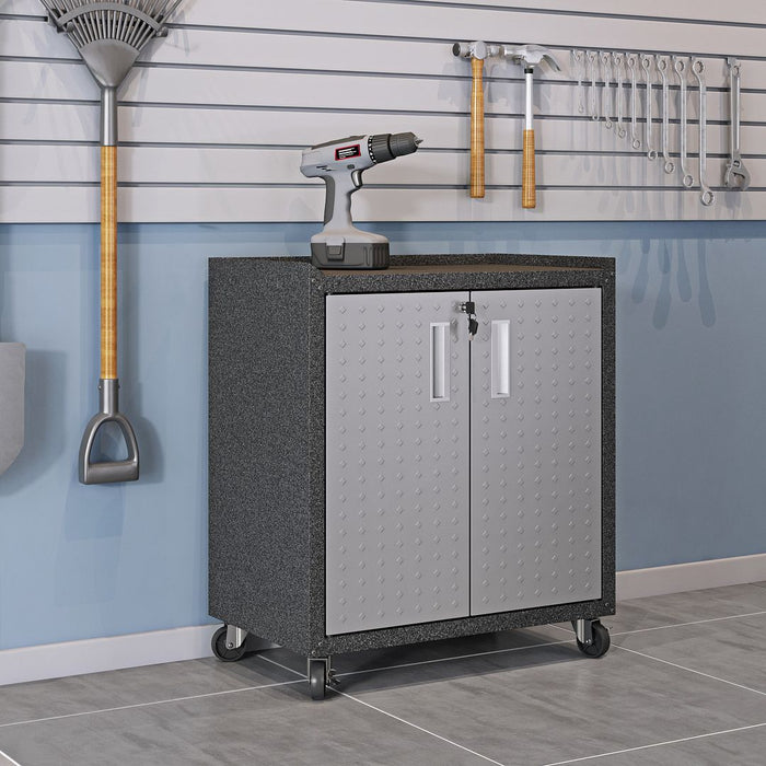 Fortress 1.0 Mobile Garage Cabinet and Worktable