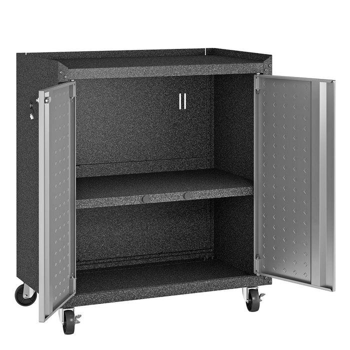Fortress 1.0 Mobile Garage Cabinet and Worktable