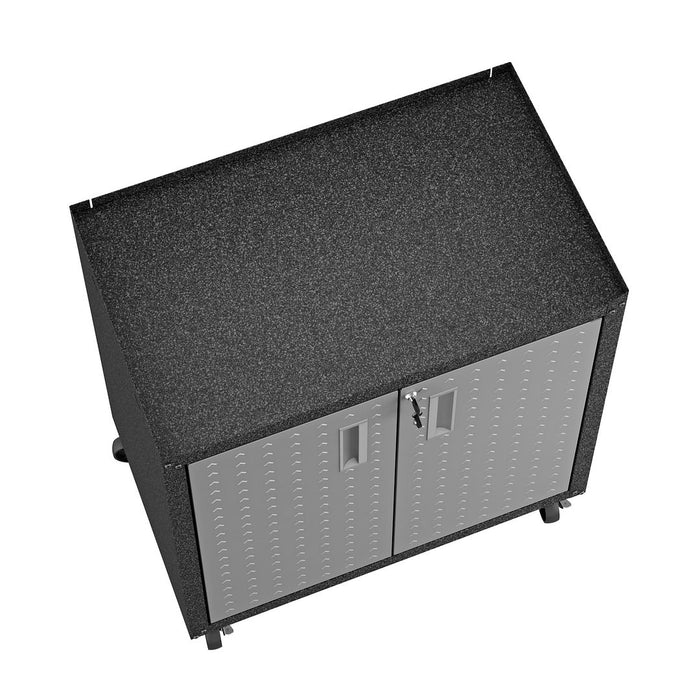 Fortress 1.0 Mobile Garage Cabinet and Worktable