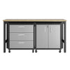Fortress 3.0 Mobile Garage Cabinet and Worktable