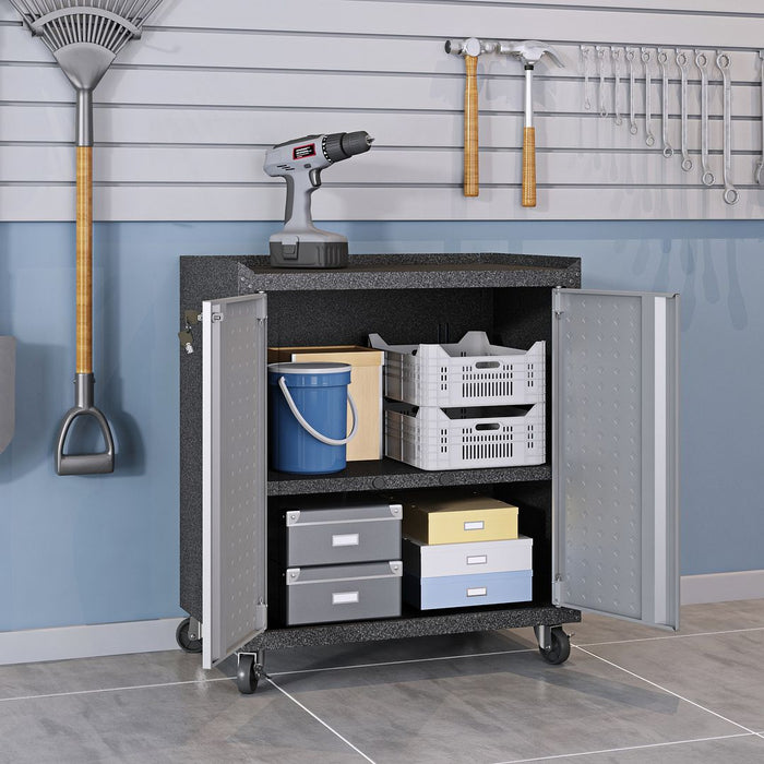 Fortress 3.0 Mobile Garage Cabinet and Worktable