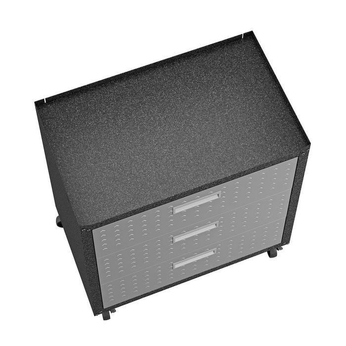 Fortress 3.0 Mobile Garage Cabinet and Worktable