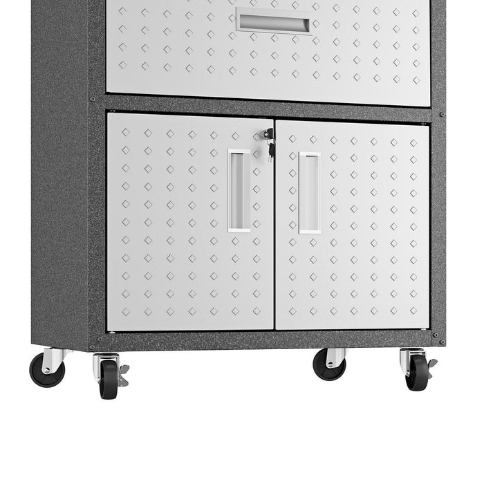 Fortress 4.0 Mobile Garage Cabinet and Worktable