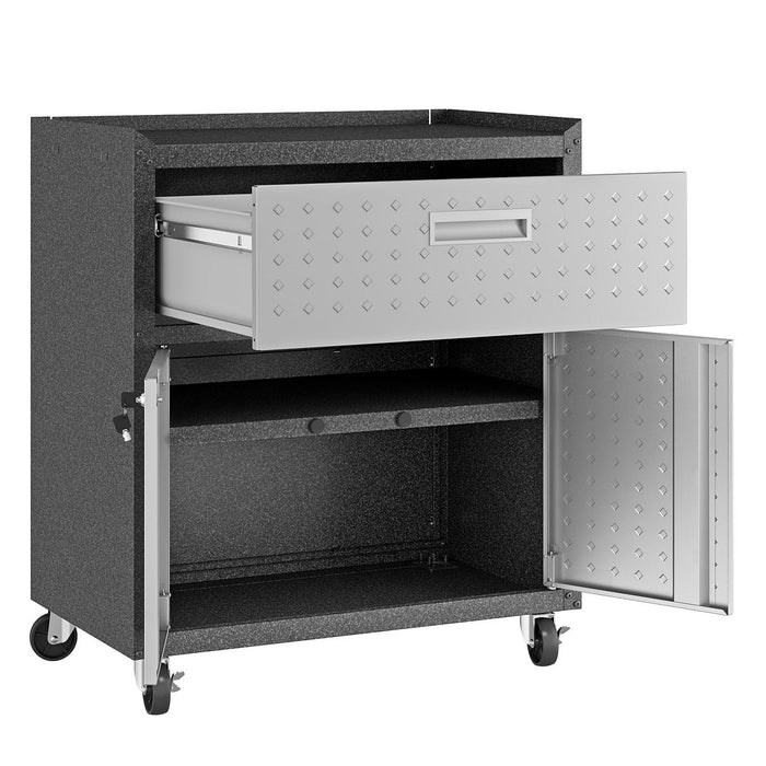 Fortress 4.0 Mobile Garage Cabinet and Worktable