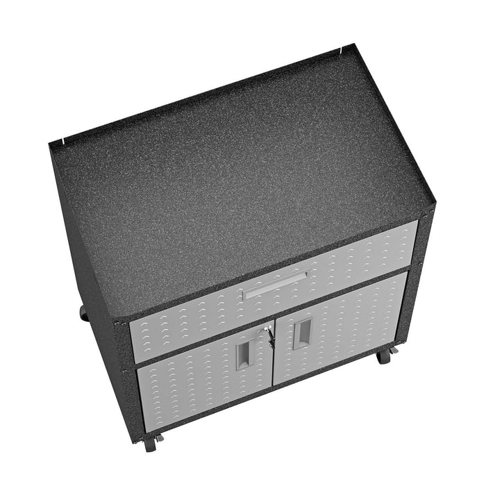 Fortress 4.0 Mobile Garage Cabinet and Worktable