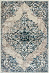 Sav Silver 3x5 Area Rug